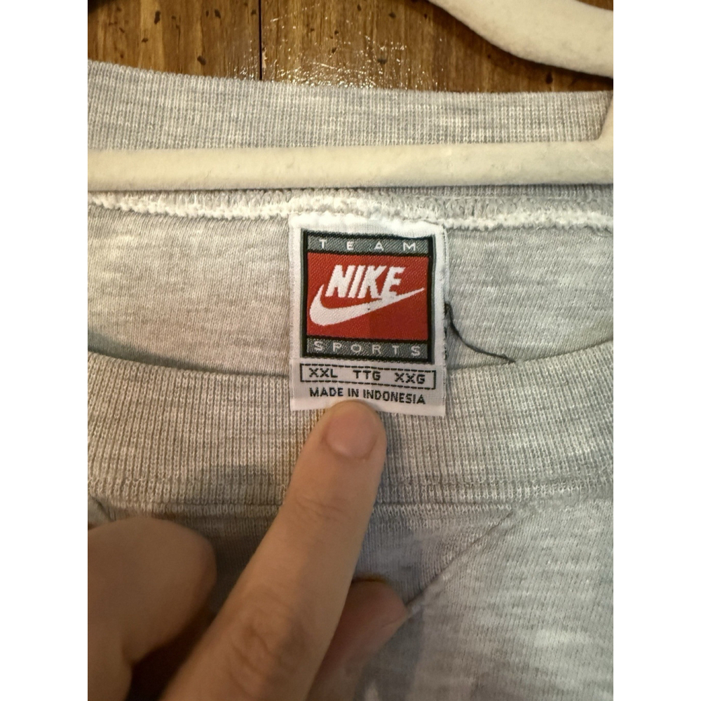Nike Chicago Bulls Vintage Crewneck Sweatshirt XXL Gray Last Dance 1998 Pippen - Picture 4 of 10